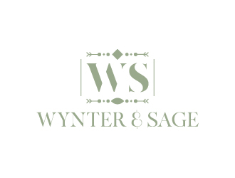 Wynter & Sage logo design by wongndeso