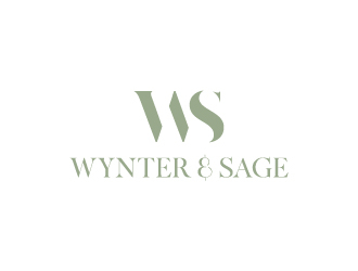 Wynter & Sage logo design by wongndeso