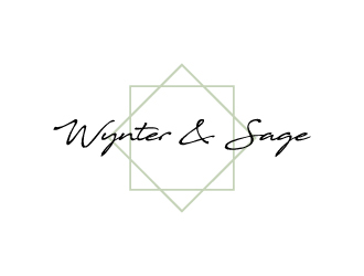 Wynter & Sage logo design by wongndeso