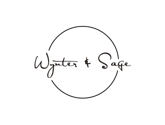 Wynter & Sage logo design by sodimejo