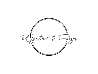 Wynter & Sage logo design by sodimejo