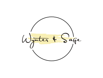 Wynter & Sage logo design by sodimejo