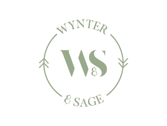 Wynter & Sage logo design by wongndeso