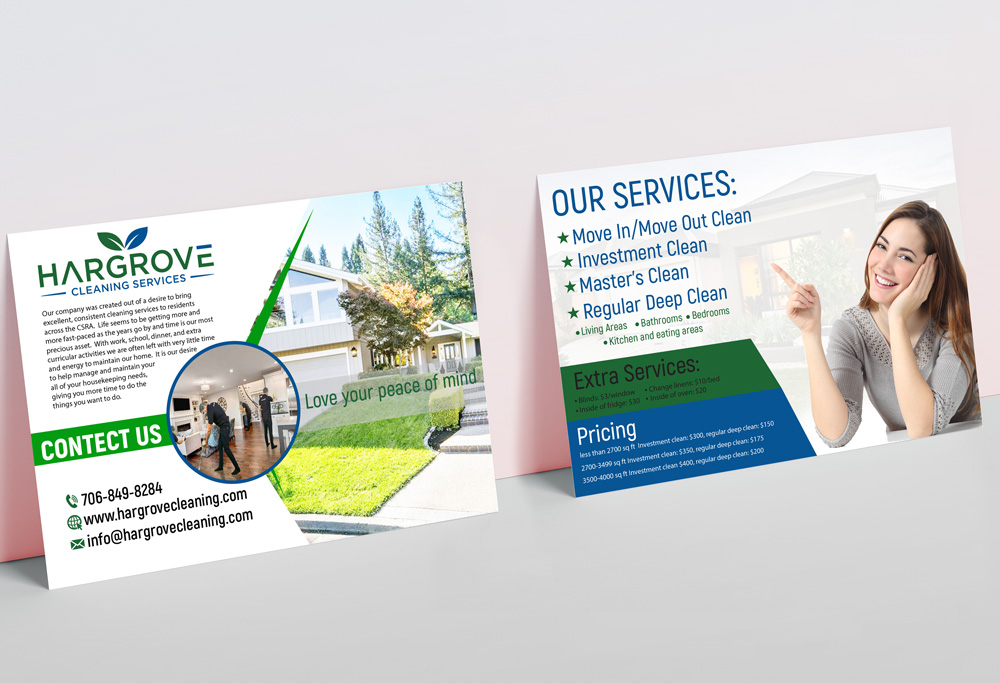 Hargrove Cleaning Services logo design by grea8design