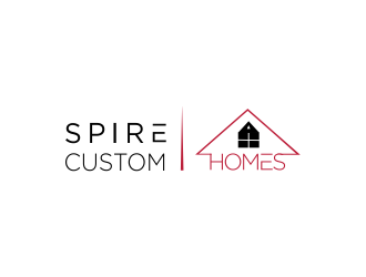 Spire Custom Homes logo design by dayco