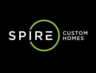 Spire Custom Homes logo design by aura