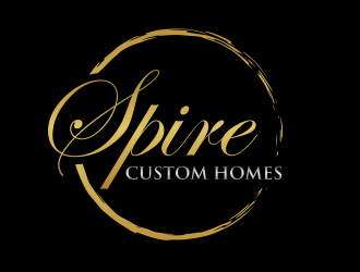 Spire Custom Homes logo design by aura