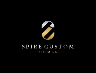 Spire Custom Homes logo design by KaySa