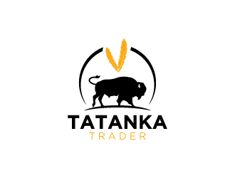 Tatanka Trader logo design by wongndeso