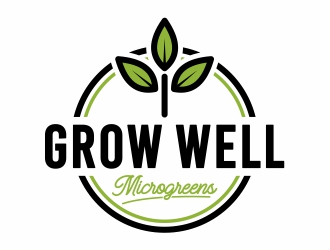 Grow Well Microgreens logo design by Mardhi