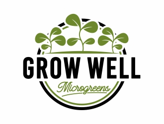 Grow Well Microgreens logo design by Mardhi