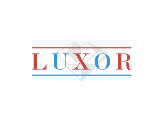 LUXOR logo design by ValleN ™