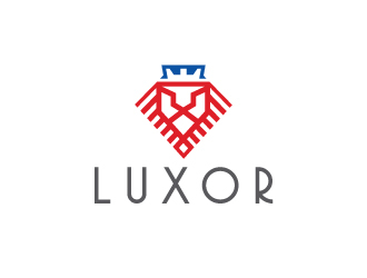 LUXOR logo design by sanu