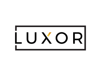 LUXOR logo design by logogeek