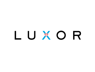 LUXOR logo design by gearfx