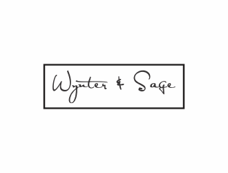 Wynter & Sage logo design by santrie