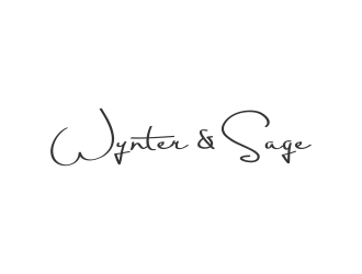 Wynter & Sage logo design by javaz