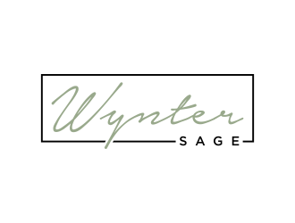 Wynter & Sage logo design by Kanya