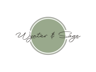 Wynter & Sage logo design by blessings