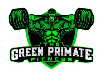 The Green Primate Fitness logo design by rizuki