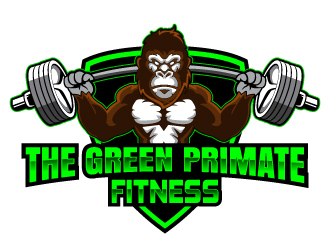 The Green Primate Fitness logo design by uttam