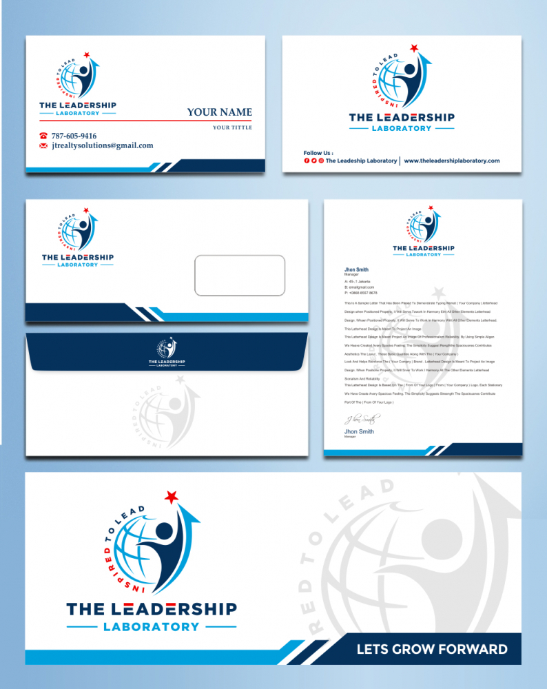 The Leadership Laboratory (Inspired to Lead) logo design by zizze23