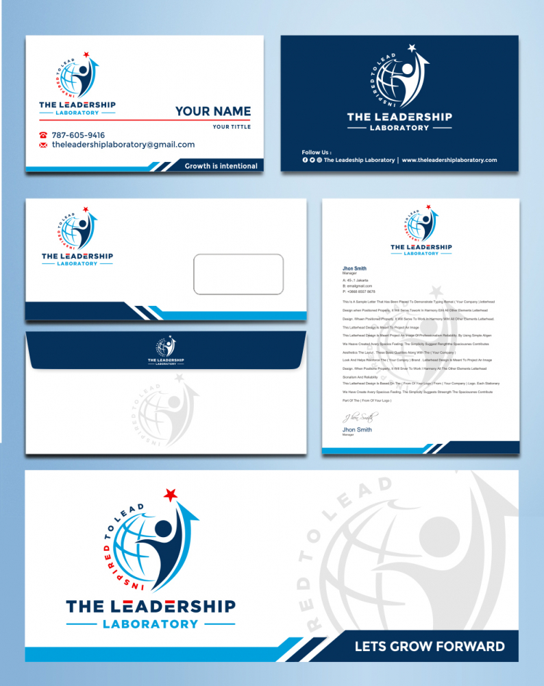 The Leadership Laboratory (Inspired to Lead) logo design by zizze23