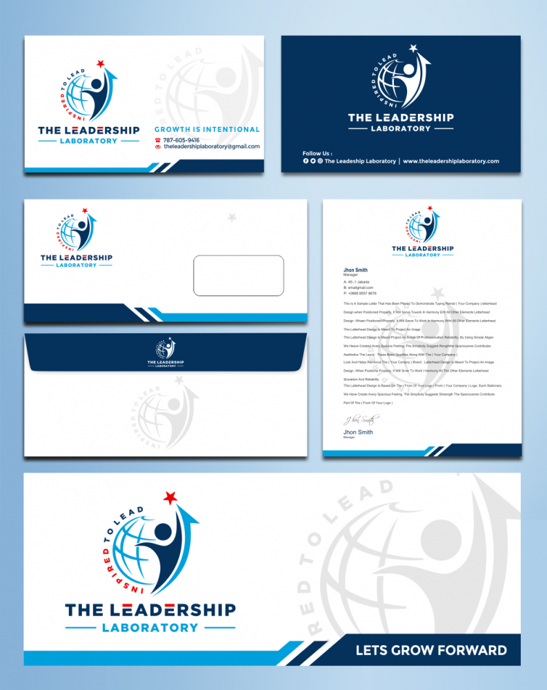 The Leadership Laboratory (Inspired to Lead) logo design by zizze23