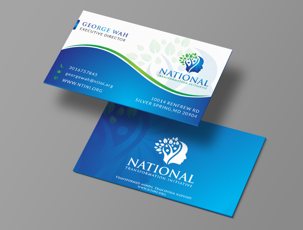 NATIONAL TRANSFORMATION INITIATIVE  logo design by Niqnish