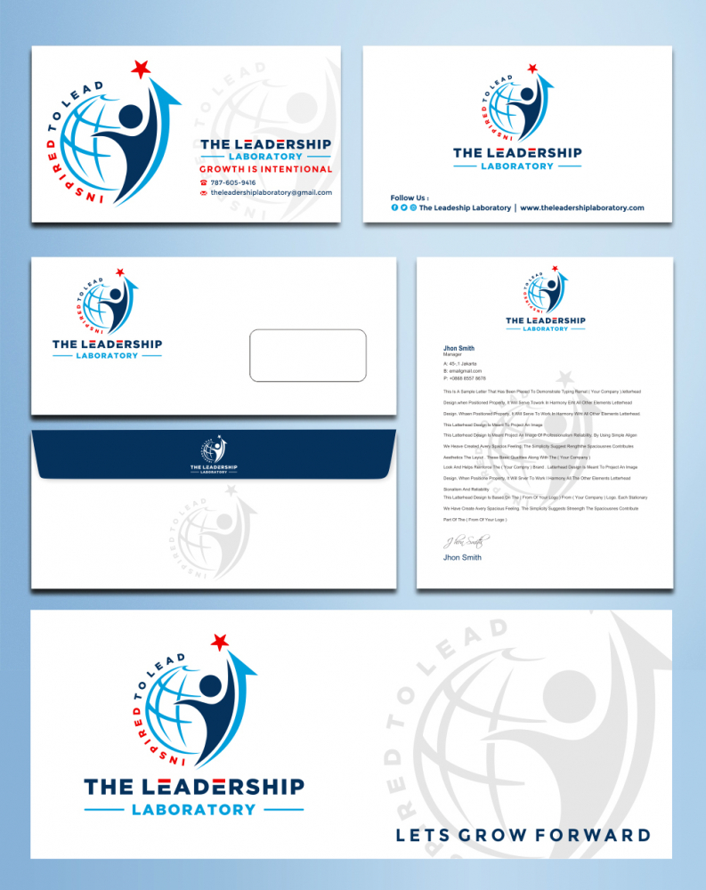 The Leadership Laboratory (Inspired to Lead) logo design by zizze23