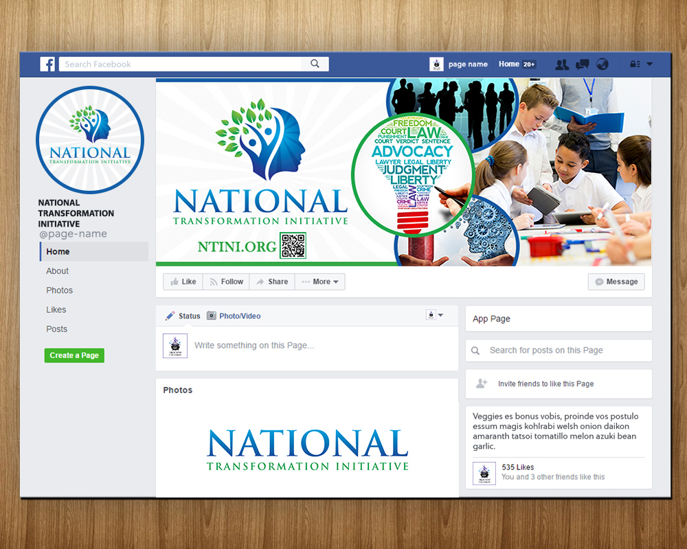 NATIONAL TRANSFORMATION INITIATIVE  logo design by MastersDesigns