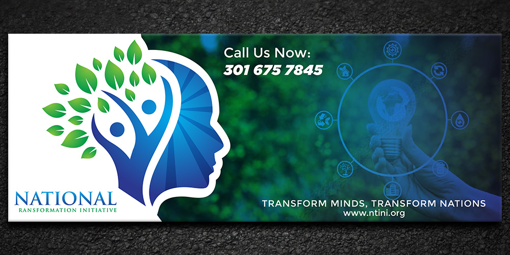 NATIONAL TRANSFORMATION INITIATIVE  logo design by Gelotine