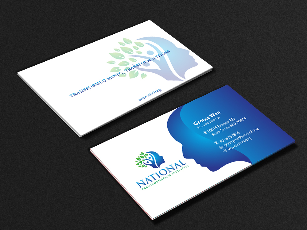 NATIONAL TRANSFORMATION INITIATIVE  logo design by Sofia Shakir