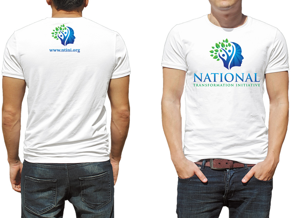 NATIONAL TRANSFORMATION INITIATIVE  logo design by Gelotine