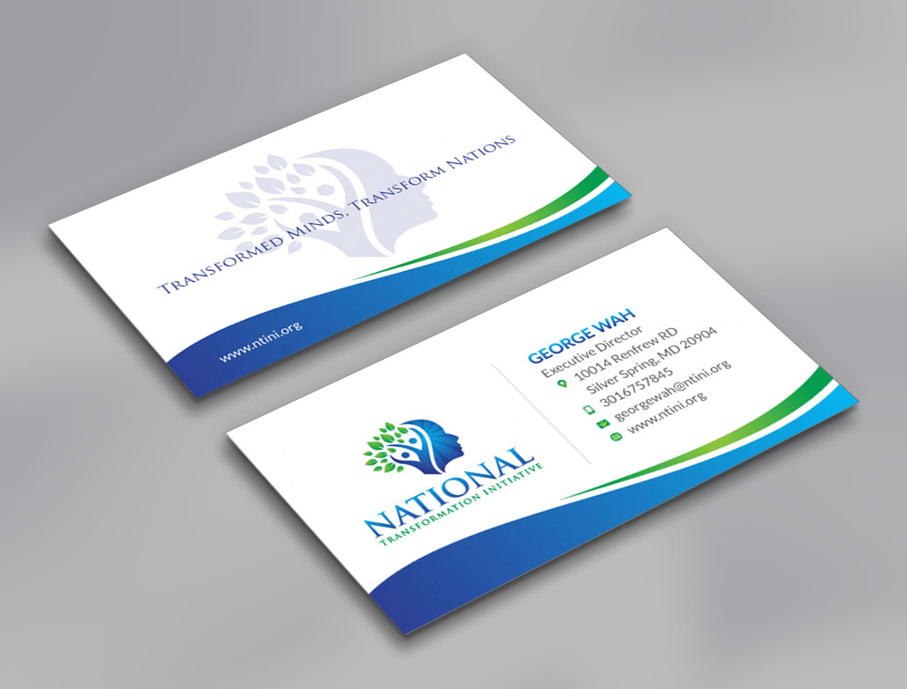 NATIONAL TRANSFORMATION INITIATIVE  logo design by fritsB