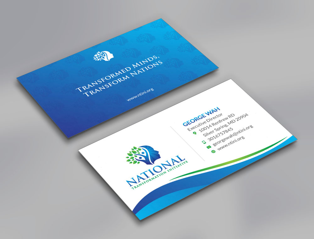 NATIONAL TRANSFORMATION INITIATIVE  logo design by fritsB