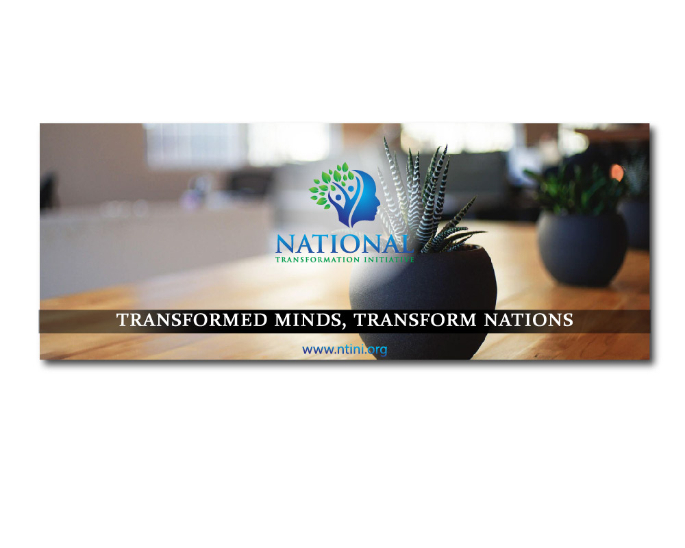 NATIONAL TRANSFORMATION INITIATIVE  logo design by Sofia Shakir