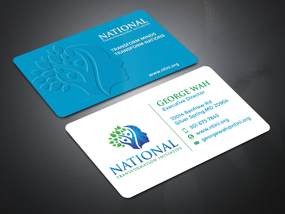 NATIONAL TRANSFORMATION INITIATIVE  logo design by Gelotine