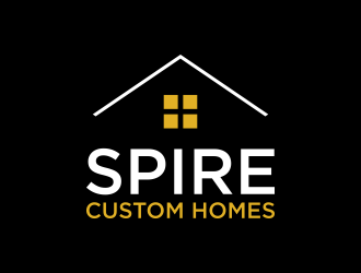 Spire Custom Homes logo design by luckyprasetyo