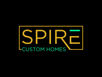 Spire Custom Homes logo design by luckyprasetyo