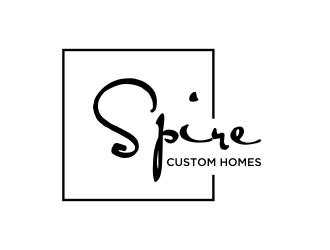 Spire Custom Homes logo design by kopipanas