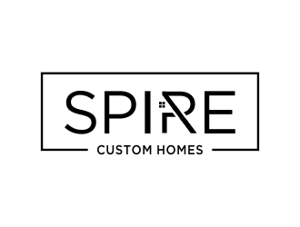 Spire Custom Homes logo design by kopipanas