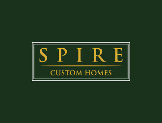 Spire Custom Homes logo design by luckyprasetyo