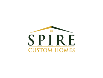 Spire Custom Homes logo design by luckyprasetyo