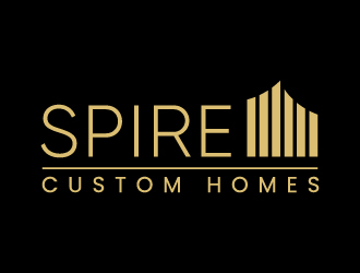 Spire Custom Homes logo design by gateout