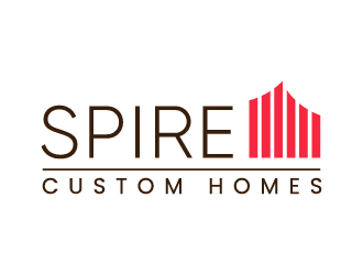 Spire Custom Homes logo design by gateout