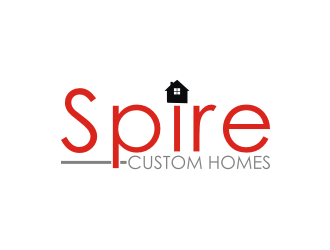 Spire Custom Homes logo design by Diancox