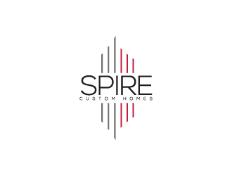 Spire Custom Homes logo design by yondi