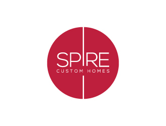 Spire Custom Homes logo design by yondi