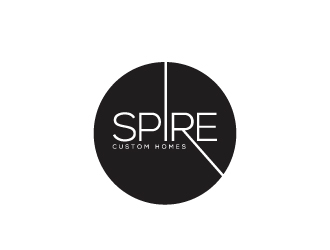 Spire Custom Homes logo design by yondi